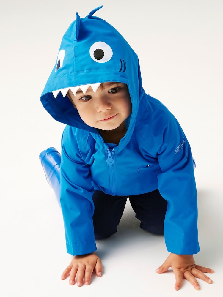 Regatta Blue Waterproof Shell Character Jacket - Image 4 of 7