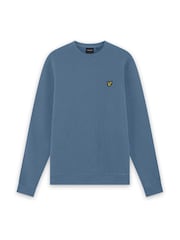 Lyle & Scott Ocean Blue Crew Neck Sweatshirt - Image 1 of 2