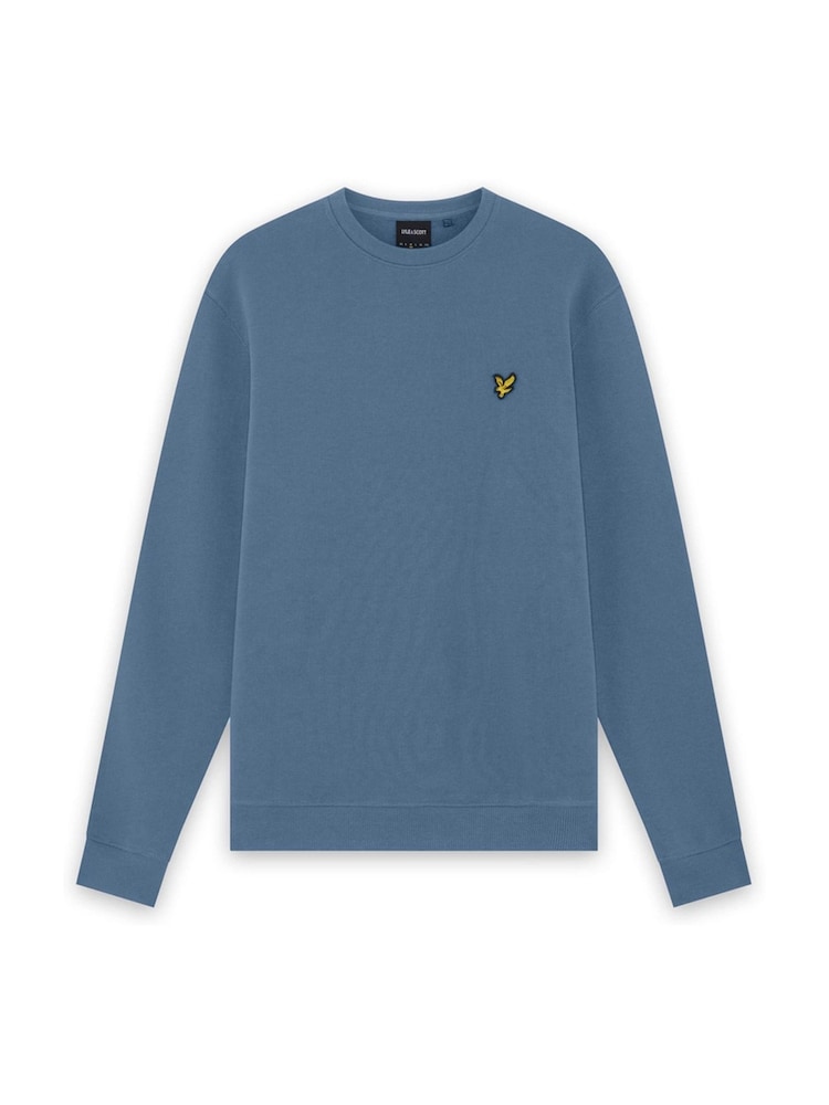Lyle & Scott Ocean Blue Crew Neck Sweatshirt - Image 1 of 1