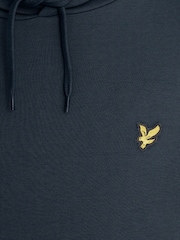 Lyle & Scott Dark Blue Pullover Hoodie - Image 6 of 6