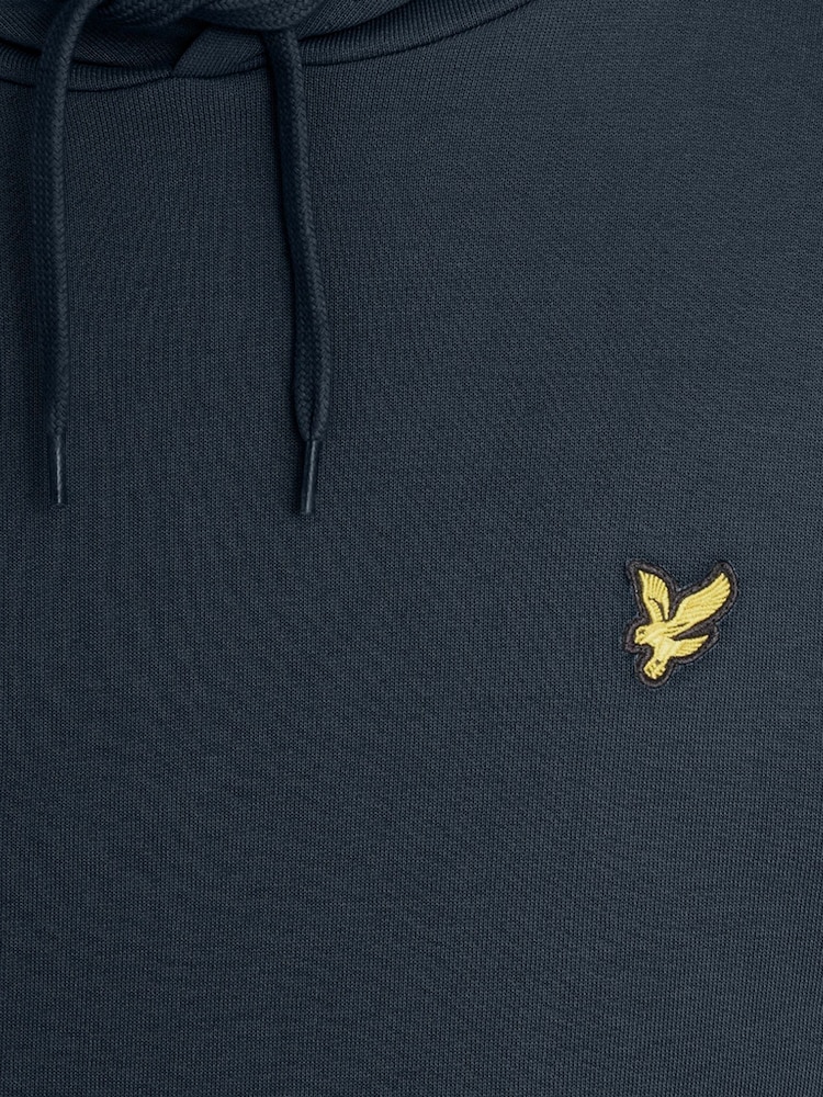 Lyle & Scott Dark Blue Pullover Hoodie - Image 6 of 6 Lyle & Scott Dark Blue Pullover Hoodie - Image 6 of 6