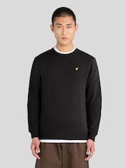 Lyle & Scott Black Crew Neck Sweatshirt - Image 1 of 6