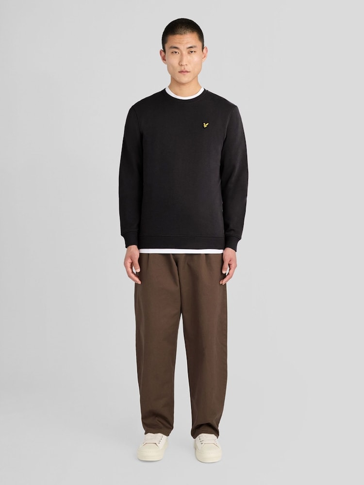 Lyle & Scott Black Crew Neck Sweatshirt - Image 2 of 6