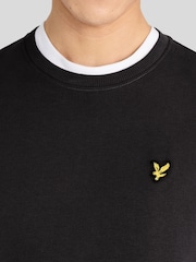 Lyle & Scott Black Crew Neck Sweatshirt - Image 3 of 6
