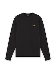 Lyle & Scott Black Crew Neck Sweatshirt - Image 6 of 6