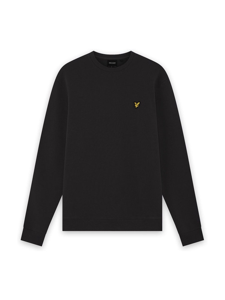 Lyle & Scott Black Crew Neck Sweatshirt - Image 6 of 6