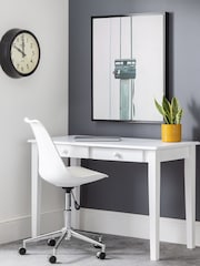 Julian Bowen White Erika Office Chair - Image 1 of 5