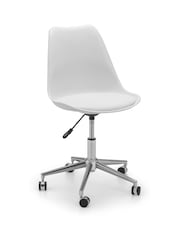 Julian Bowen White Erika Office Chair - Image 2 of 5