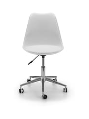 Julian Bowen White Erika Office Chair - Image 3 of 5