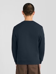 Lyle & Scott Navy Blue Crew Neck Sweatshirt - Image 2 of 6