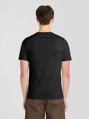 أسود - تي شيرت سادة من Lyle & Scott - صورة 4 من 6