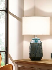 Village At Home Blue Safi Table Lamp - Image 1 of 2