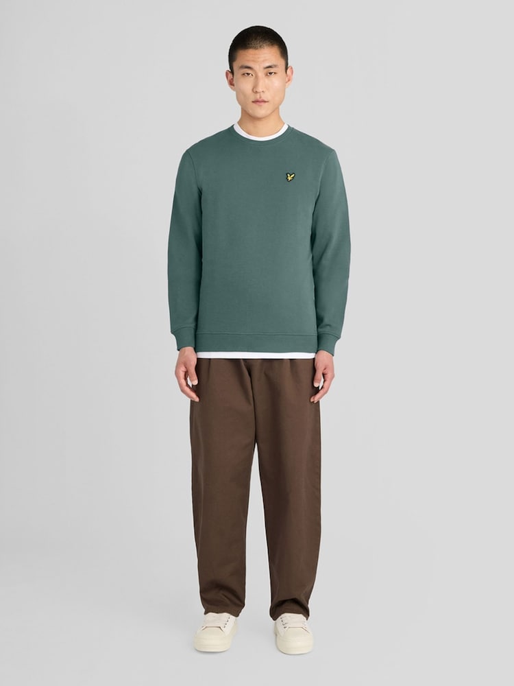 Lyle & Scott Green Crew Neck Sweatshirt - Image 2 of 6
