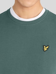 Lyle & Scott Green Crew Neck Sweatshirt - Image 3 of 6