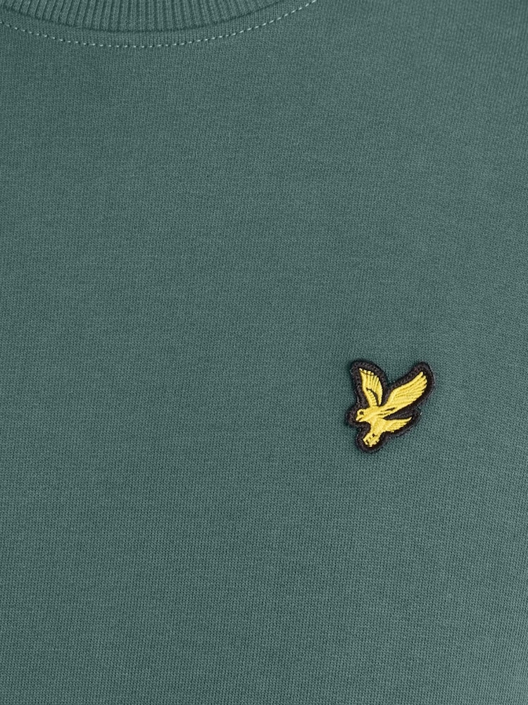 Lyle & Scott Green Crew Neck Sweatshirt - Image 6 of 6