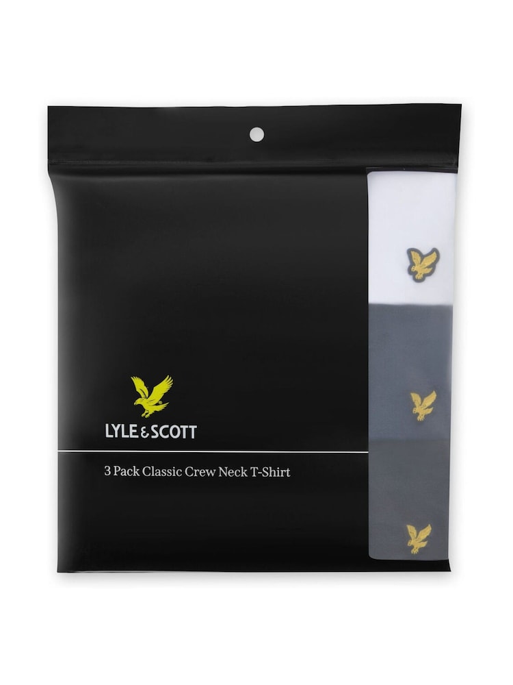 Lyle & Scott Black Jacquard Tape Track Jacket - Image 7 of 7