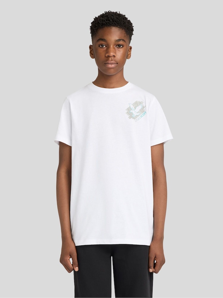 Camiseta con gráfico de águila de Lyle & Scott - Imagen 1 de 6