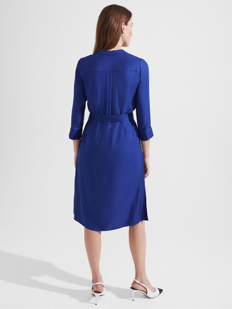 Hobbs Blue Sara Shirt Dress - Image 2 of 4
