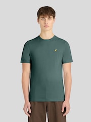 Lyle & Scott Green Plain T-Shirt - Image 1 of 6