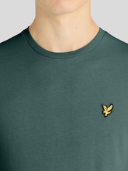 Lyle & Scott Green Plain T-Shirt - Image 4 of 6