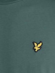 Lyle & Scott Green Plain T-Shirt - Image 6 of 6
