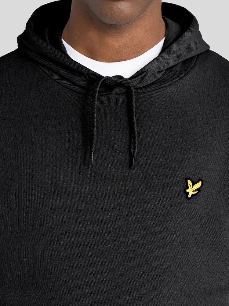 Lyle & Scott Black Pullover Hoodie - Image 2 of 6 Lyle & Scott Black Pullover Hoodie - Image 2 of 6