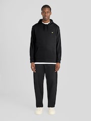 Lyle & Scott Black Pullover Hoodie - Image 3 of 6