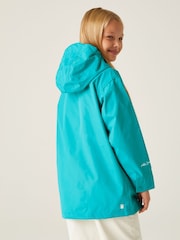 Regatta Blue Sky Girls Beylina Waterproof Jacket - Image 2 of 7