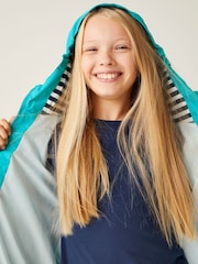 Regatta Blue Sky Girls Beylina Waterproof Jacket - Image 4 of 7