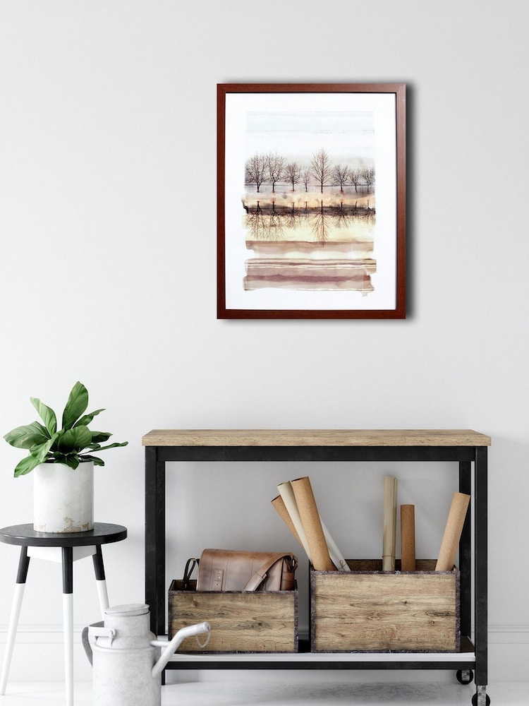 Arthouse Natural Trees Landscape Framed Print - Image 1 of 1