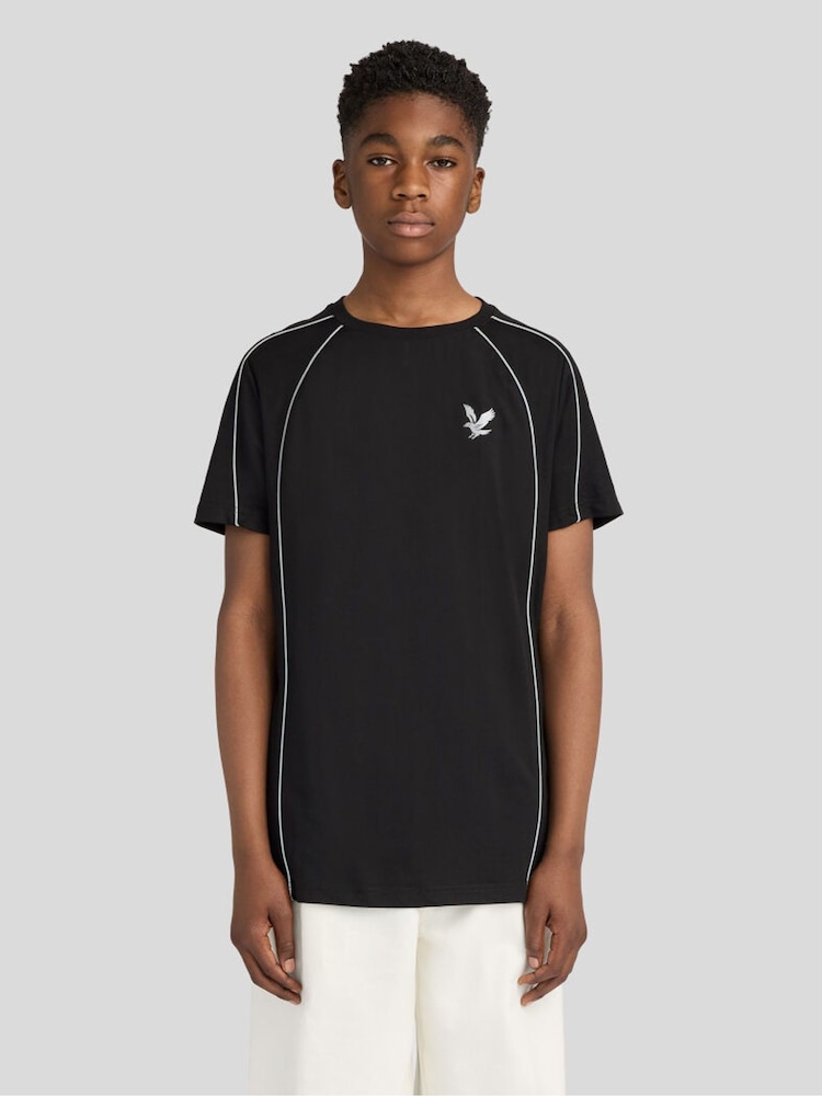 Lyle & Scott Yansıtıcı Borulu Fутболka - 6şəkildən 1 şəkil