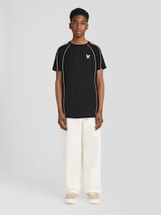 Lyle & Scott Yansıtıcı Borulu Fутболka - 6şəkildən 3 şəkil