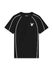 Lyle & Scott Yansıtıcı Borulu Fутболka - 6şəkildən 5 şəkil