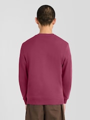 Rouge - Sweat Lyle & Scott ras du cou - Image 4 sur 6