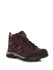 Regatta Purple Womens Holcombe IEP Mid Waterproof Walking Boots - Image 2 of 6