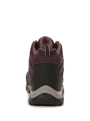 Regatta Purple Womens Holcombe IEP Mid Waterproof Walking Boots - Image 4 of 6