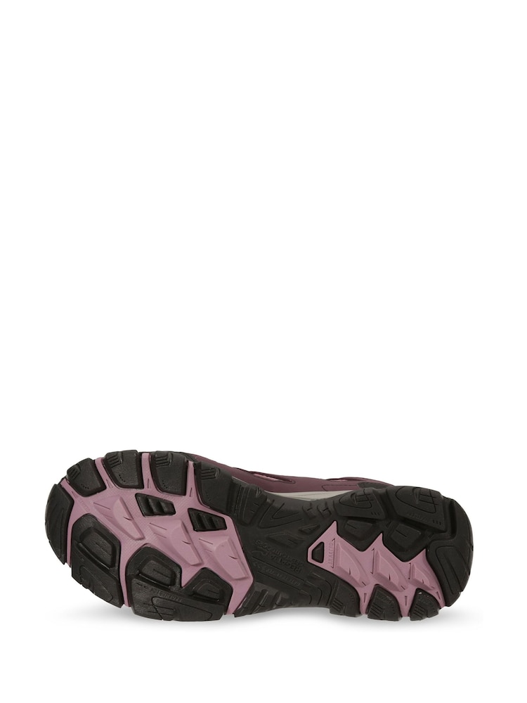 Regatta Purple Womens Holcombe IEP Mid Waterproof Walking Boots - Image 6 of 6