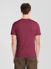 أحمر - تي شيرت سادة من Lyle & Scott - صورة 4 من 6