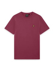 أحمر - تي شيرت سادة من Lyle & Scott - صورة 5 من 6