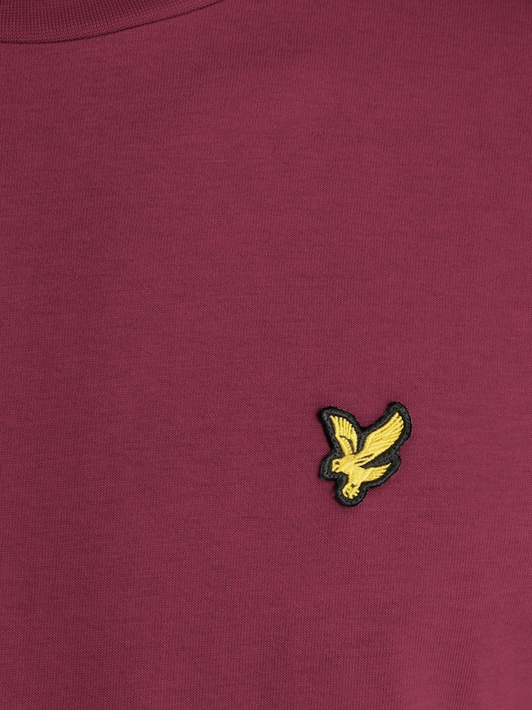 أحمر - تي شيرت سادة من Lyle & Scott - صورة 6 من 6 أحمر - تي شيرت سادة من Lyle & Scott - صورة 6 من 6