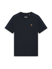 T-shirt à ruban jacquard Lyle & Scott - Image 1 sur 2