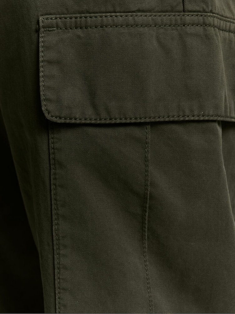 Зеленый - Брюки с карманами-карго Lyle & Scott - Изображение 6 6