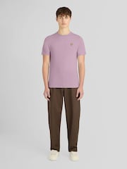 Lyle & Scott Pink Plain T-Shirt - Image 3 of 6