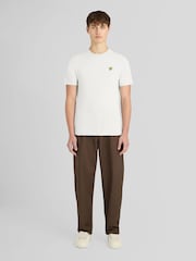 Lyle & Scott White Plain T-Shirt - Image 3 of 6