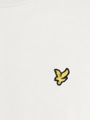 Lyle & Scott White Plain T-Shirt - Image 6 of 6
