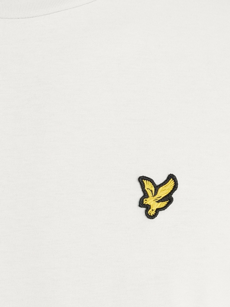 Lyle & Scott White Plain T-Shirt - Image 6 of 6 Lyle & Scott White Plain T-Shirt - Image 6 of 6