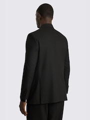 MOSS Black Relaxed Fit Double Breasted Suit Jacket - Image 3 of 5