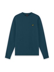 Bleu - Sweat Lyle & Scott ras du cou - Image 5 sur 6
