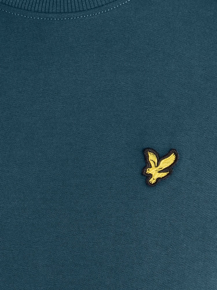Bleu - Sweat Lyle & Scott ras du cou - Image 6 sur 6 Bleu - Sweat Lyle & Scott ras du cou - Image 6 sur 6