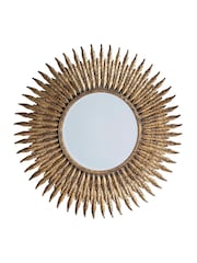 Gallery Home Gold Quill Feather Mirror - Image 2 of 3
